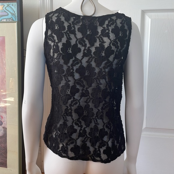 Womens Lace Tank Top by Componix size L - Picture 2 of 4